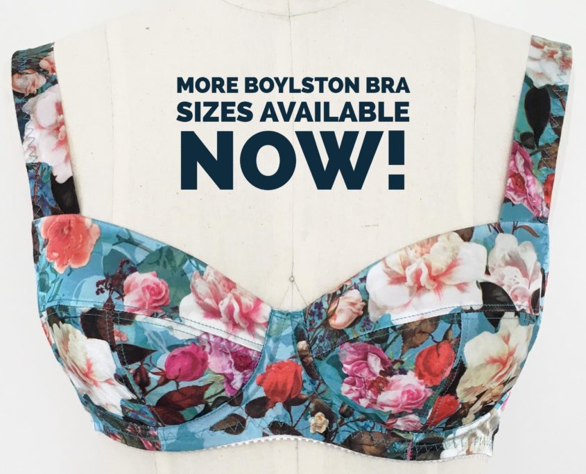 New Boylston Bra Pattern for DDD to J Cups!