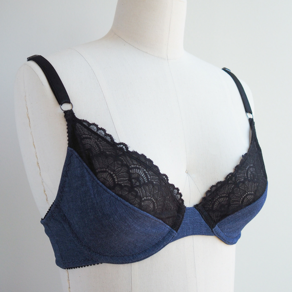 Instant Download PDF Lingerie Sewing Pattern for an Underwire Bra Lansdowne  Bra -  Canada