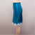 Turquoise Newell Slip Skirt by Orange Lingerie