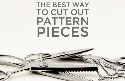 The Best Way to Cut Out Pattern Pieces