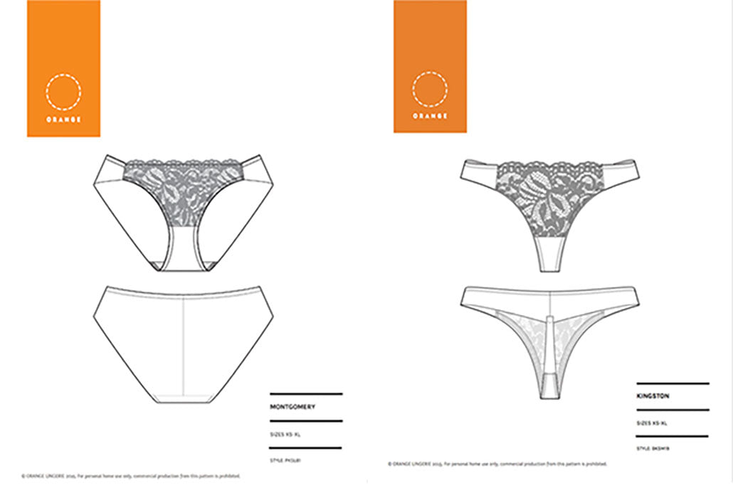 Introducing the Montgomery Brief and Kingston Thong Patterns!