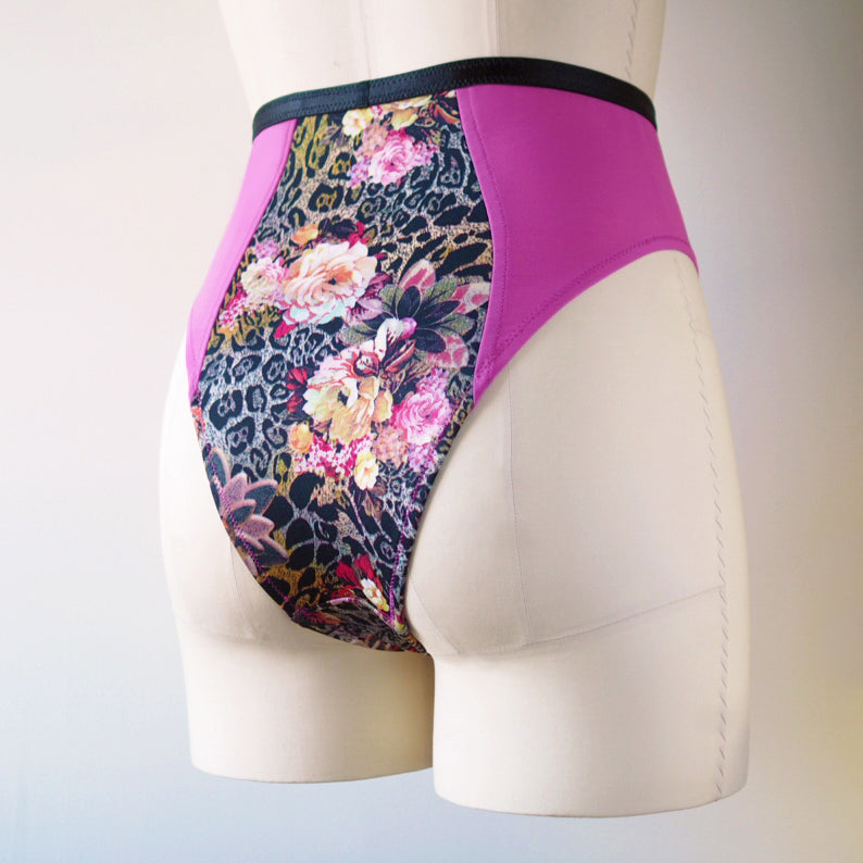 How to make a High Leg Cheeky Variation of the Munroe Briefs
