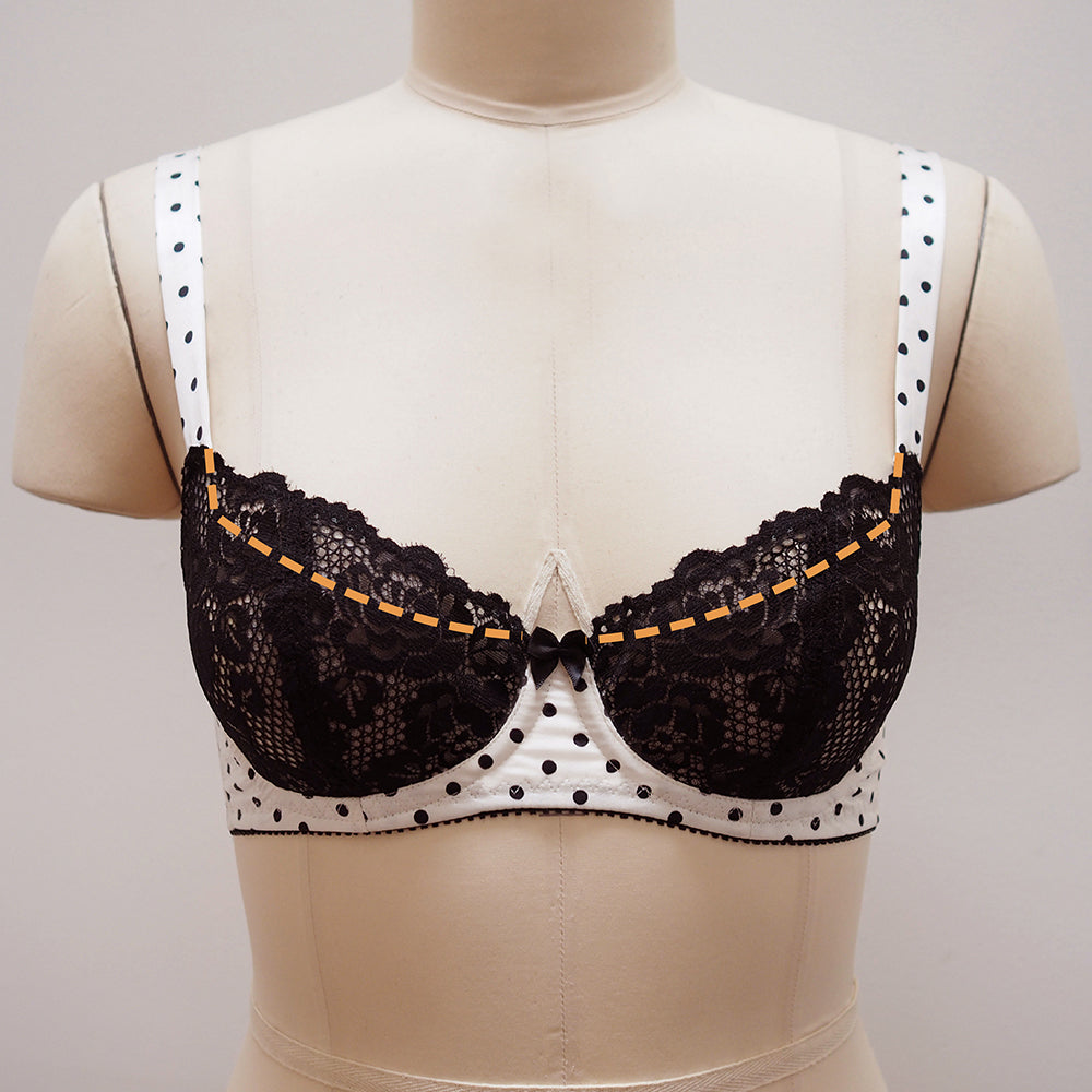 Instant Download PDF Lingerie Sewing Pattern for an Underwire Bra