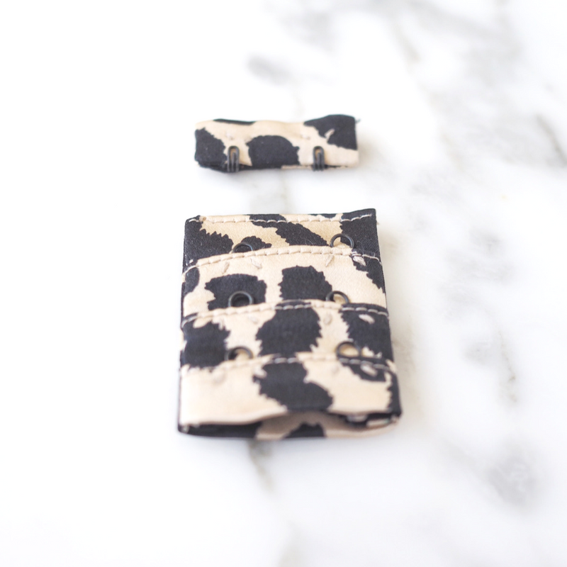 Leverett closure sewing pattern by Orange Lingerie - 2 hook high version