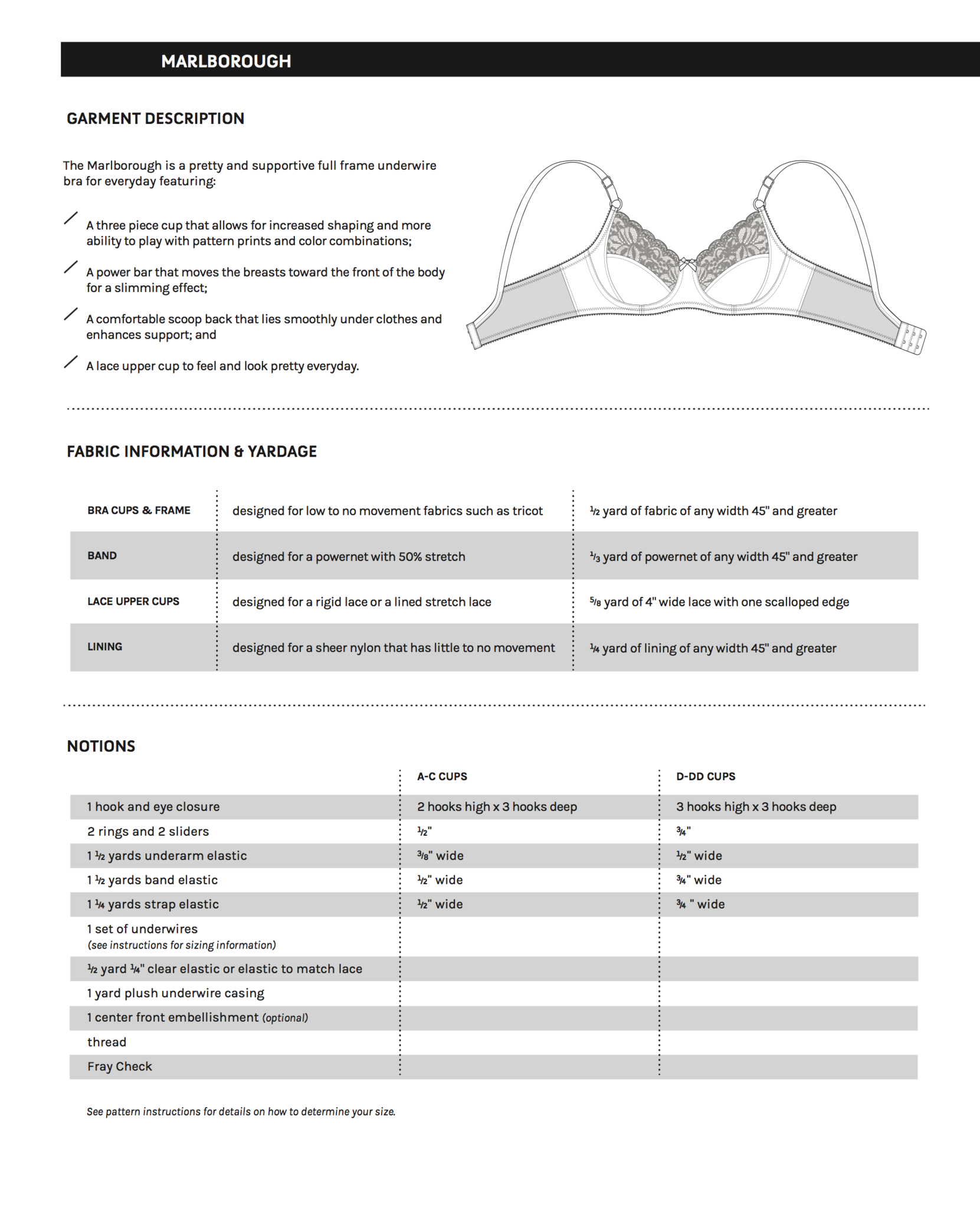 Munroe Briefs Instant Download PDF Sewing Pattern - Orange Lingerie