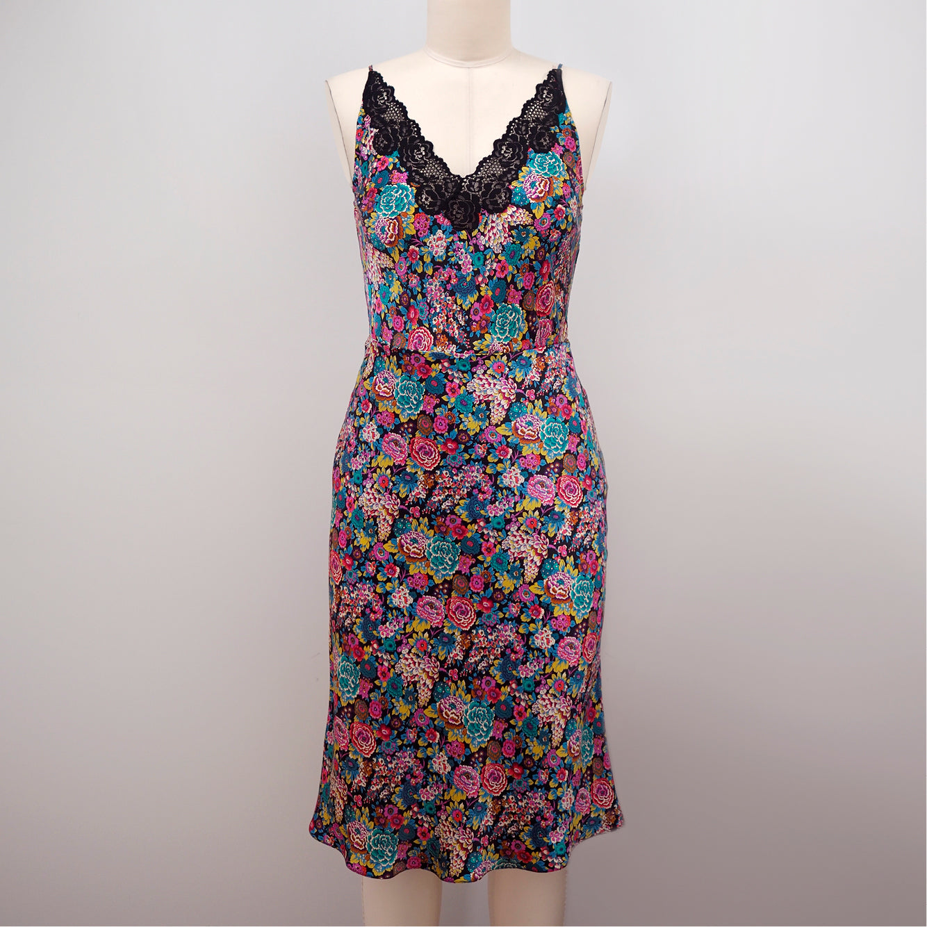Floral Bellevue Camisole with Newell Slip Skirt by Orange Lingerie